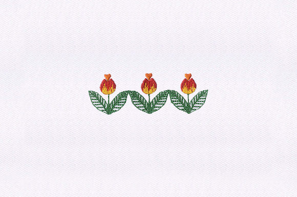 Leaves Flower Border Review
