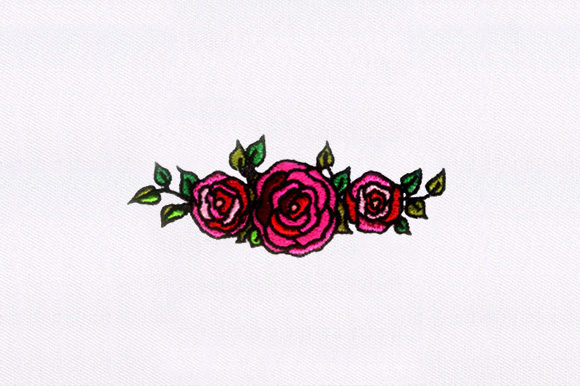 Splendid Flower Embroidery Design