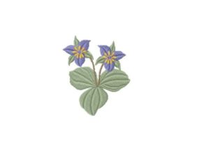Trillium: A Seasonal Embroidery Gem